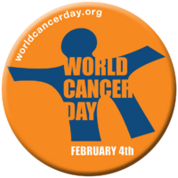 विश्व कैंसर दिवस का प्रतीक चिह्न