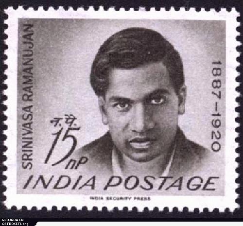 चित्र:RAMANUJAN STAMP.jpg