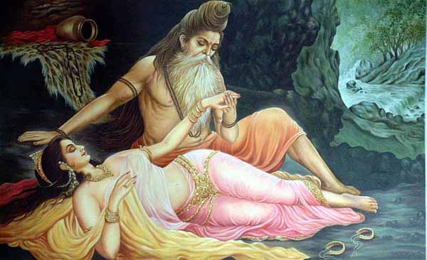 चित्र:Menka-and-Vishvamitra.jpg