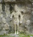 एलोरा गुफ़ा में मूर्तिकला