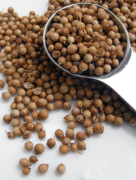 चित्र:Coriander-Seeds.jpg
