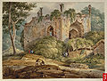 प्रवेश द्वार, राजमहल (अगस्त- 1820)