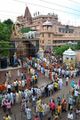 कृष्ण जन्माष्टमी के अवसर पर कृष्ण जन्मभूमि, मथुरा