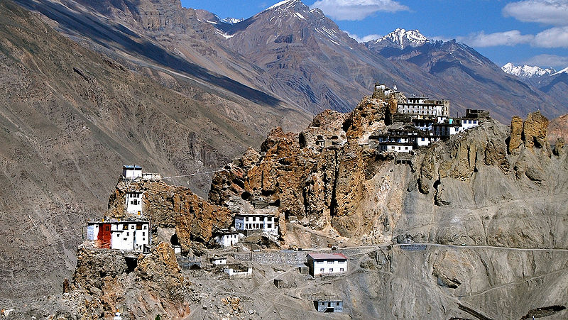 चित्र:Dhankar-Monastery.jpg