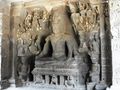 कैलाश मन्दिर स्थित एक प्रतिमा