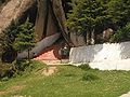 गुफ़ा में प्रवेश का दक्षिणी मार्ग