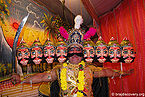 रावण, रामलीला, मथुरा Ravana, Ramlila, Mathura
