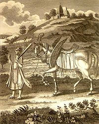 कल्कि का अवतार ताम्रचित्र