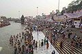 हर की पौड़ी का दृश्य